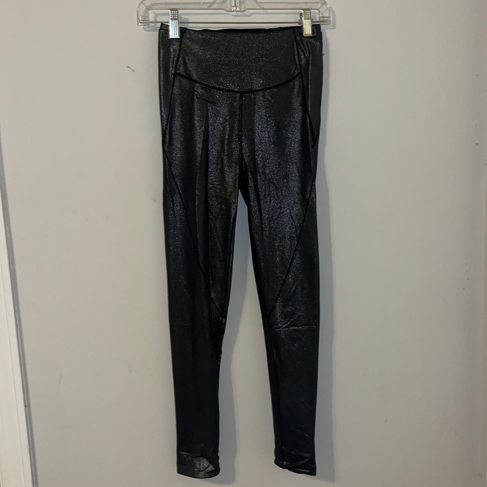 Victoria’s Secret leather shiny leggings